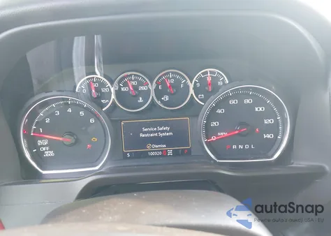 2020 Chevrolet Silverado 1500 4Wd Short Bed Lt Trail Boss из США, поврежденный, VIN 3GCPYFED3LG412791